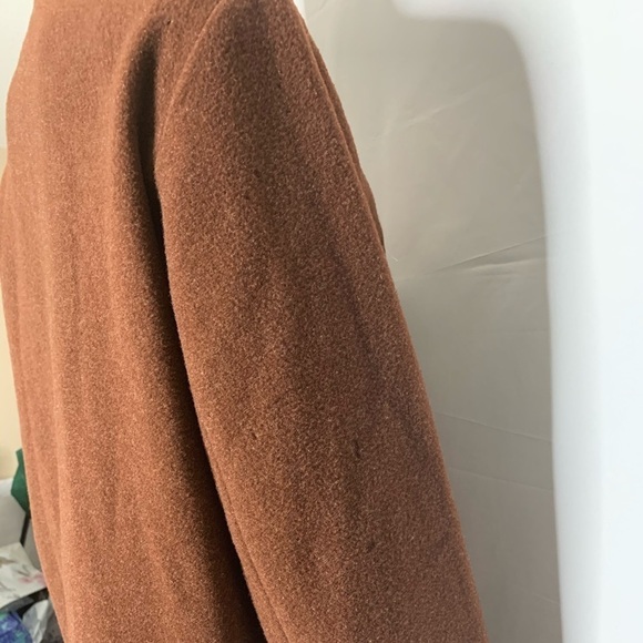 Eileen Fisher Wool Coat Lined Full Zipper - Picture 13 of 14